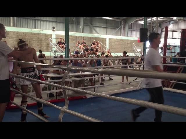 Brendan Vaughan - My Second Muay Thai Fight - B Class Rules - Rematch Win