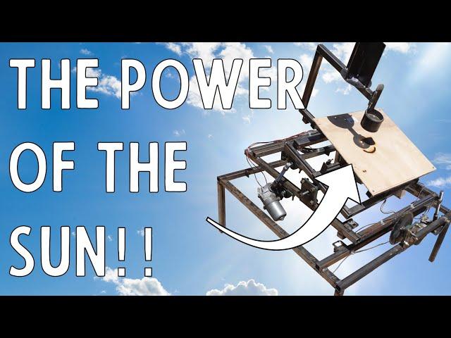 Homemade Solar-Powered CNC Engraver