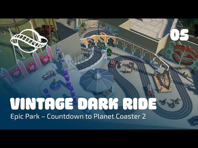 Vintage Dark Ride in victorian themed area - Countdown to Planet Coaster 2 - Epic Park