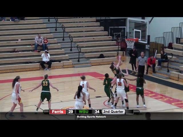 Women's Basketball Highlights vs  Wayne State 1-4-2017