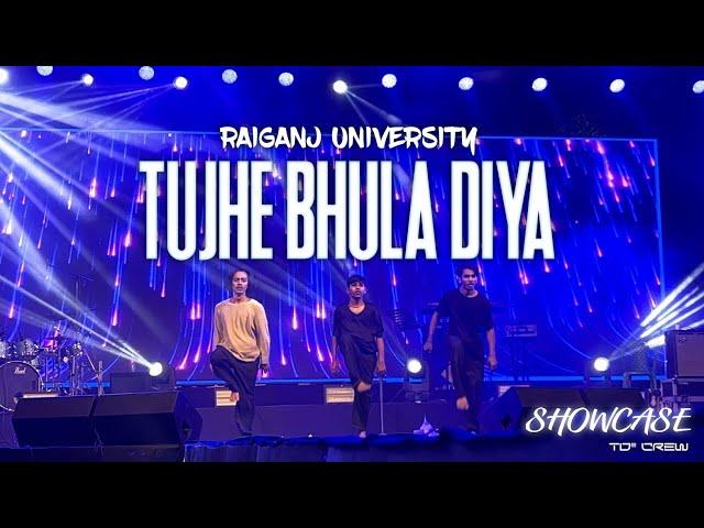 Tujhe Bhula Diya | Raiganj University | Showcase by TD Square Crew | Thedifferentguy Choreography