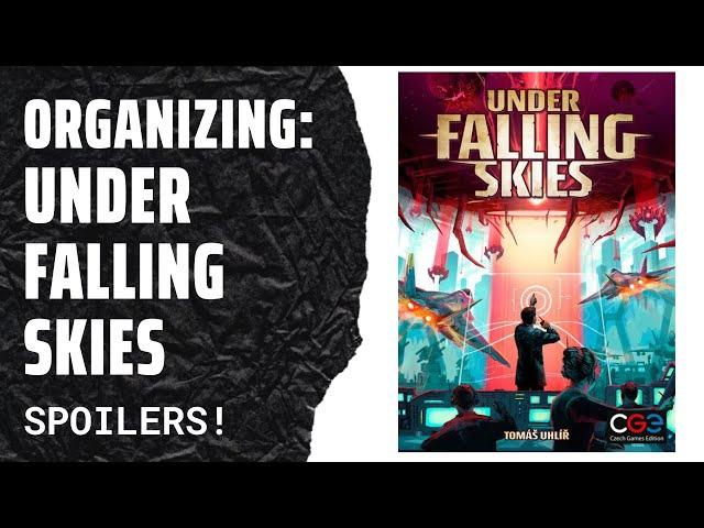 Organizing Under Falling Skies (SPOILERS) SideGame LLC