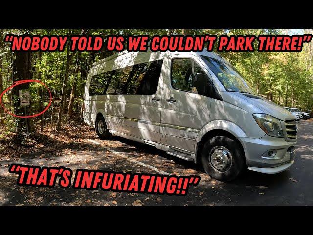 "Nobody told us we couldn't park there!" | Illegal Parks & Winching