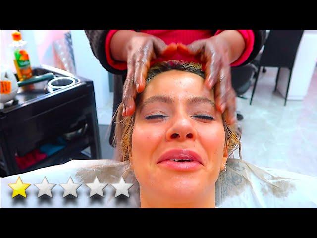 WORST HAIR MASSAGE EVER!