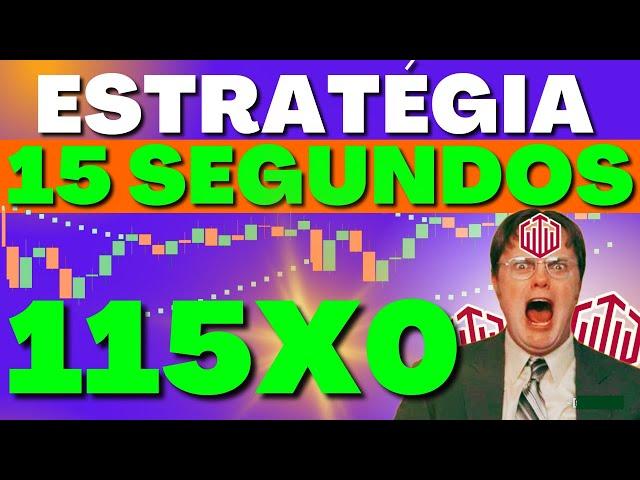 NOVA ESTRATÉGIA DE 15 SEGUNDOS COM 115 VITÓRIAS? – ESTRATEGIA PARA QUOTEX 2024