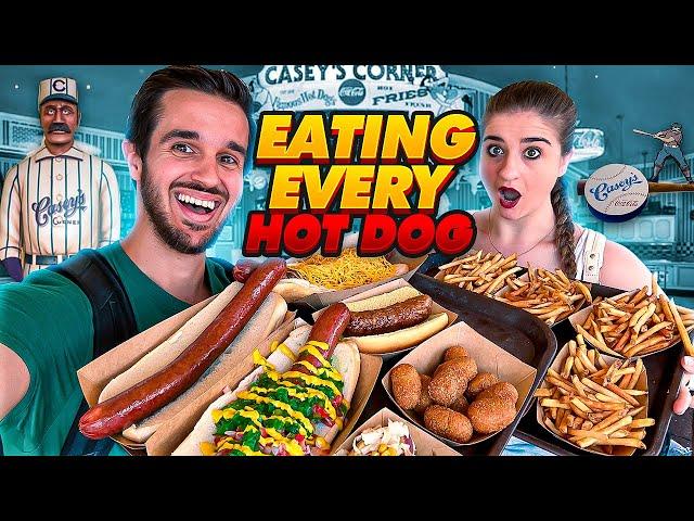 We ate EVERY Hot Dog at Magic Kingdom (would you try this?)