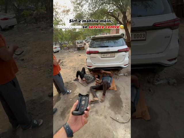 Toyota walo! ये देखो apne “Premium” product ka haal  #arunpanwar #toyota #fortuner #suv #cars