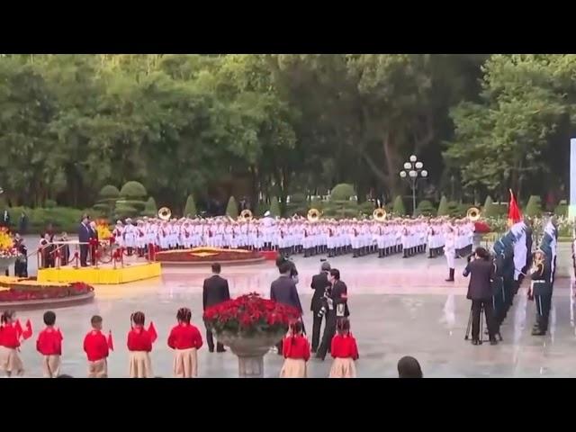 National Anthem of China and Vietnam | Chairman Xi Jinping State Visit to Vietnam December 12 2023