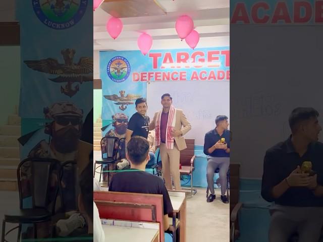 Sir Sachin Yadav Director of Target Defence Academy | Best NDA Coaching in India #nda
