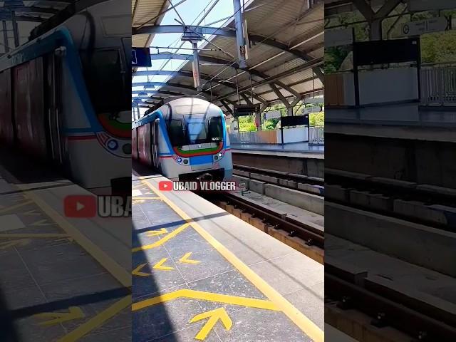 Hyderabad Metro  #train #vlogger #blog #love #hyderabad #metro #shortsfeed #shorts #shortsvlog