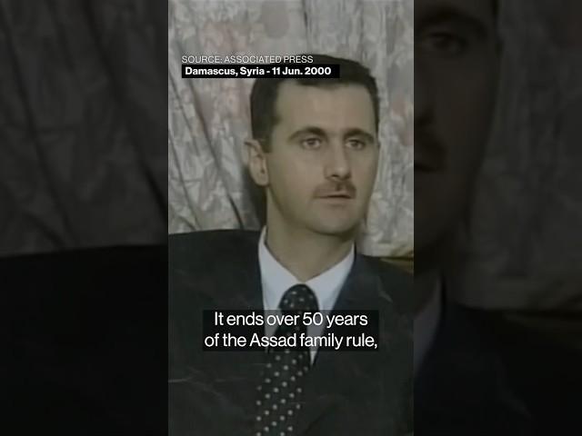 Syrian President Assad toppled after rebel advance
