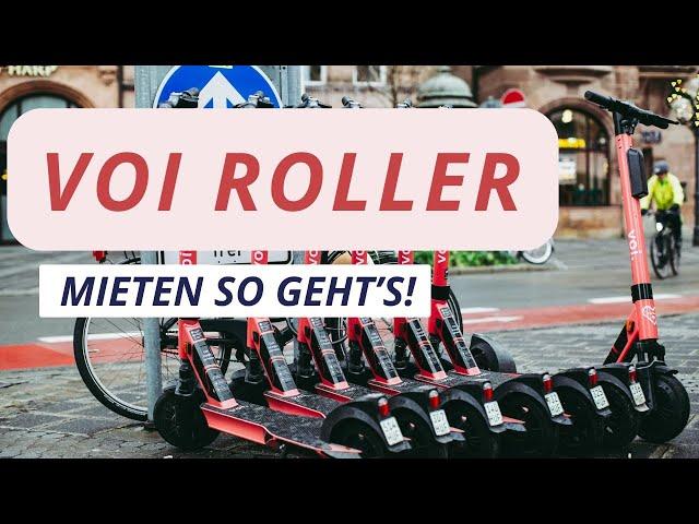 VOI Roller anmieten, so funktioniert es + 5 € Rabattcode!