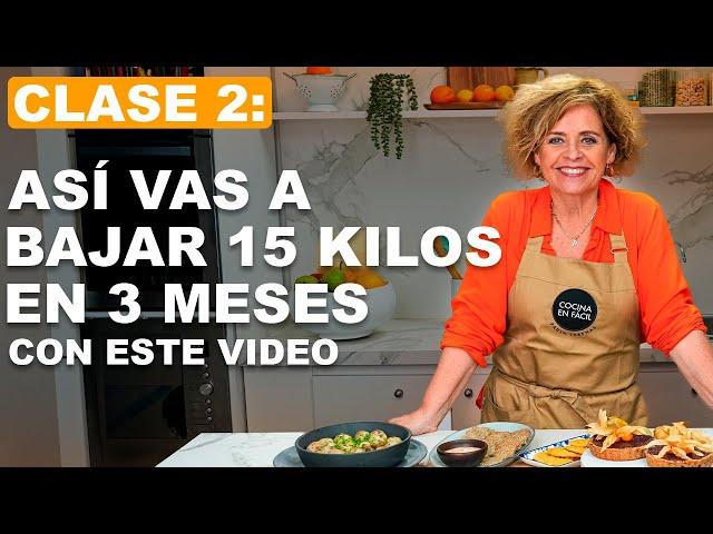 PIERDE 15 kilos EN 90 DÍAS con este MÉTODO | CLASE #2 - Paula Larenas