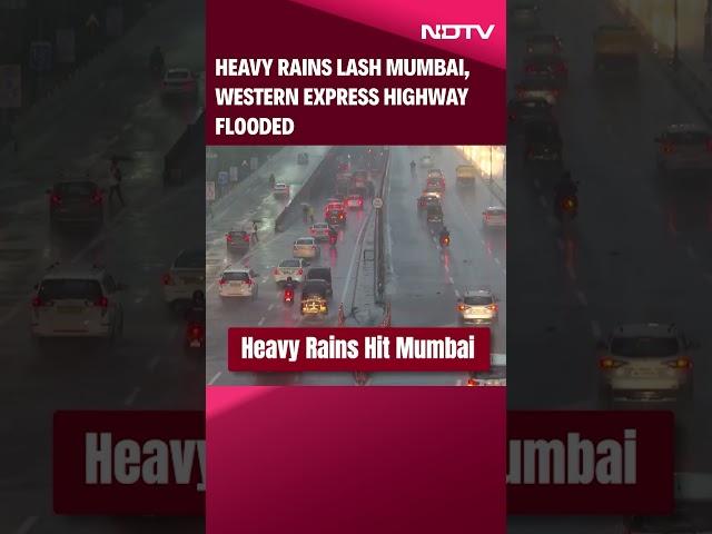Mumbai Rain | Heavy Rains Lash Mumbai, Flooding Western Express Highway and Vile Parle