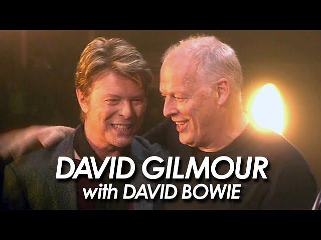 DAVID GILMOUR with DAVID BOWIE 『 Comfortably Numb 』