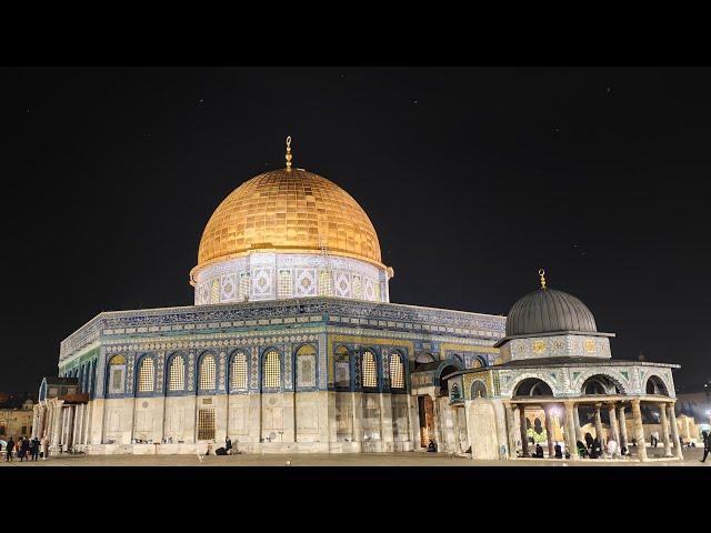 29رمضان 1446 أذان و صلاة العشاء من المسجد الأقصى المبارك Adhan and Isha prayer from Al-Aqsa Mosque