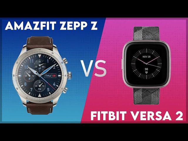 Amazfit Zepp Z vs Fitbit Versa 2 Comparison