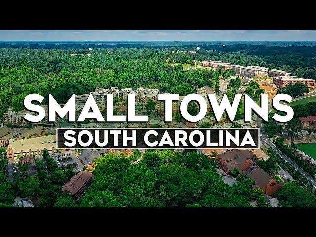 Top 10 Most Charming Small Towns in South Carolina - Travel Video 2024