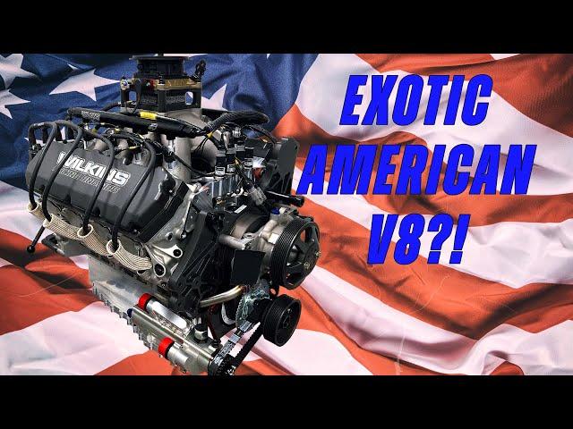 Exotic American V8! 99% of People Have Never Seen this Engine (Wilkins Racing Engines' RY45)