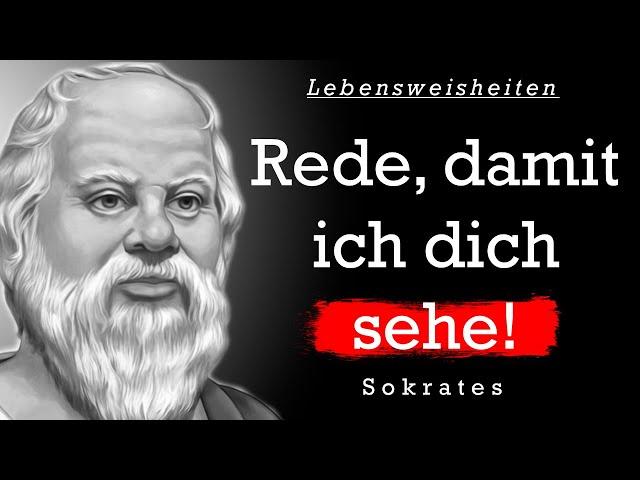 Sokrates | Die besten Zitate, Sinn Sprüche und Aphorismen  | Zitate zum Nachdenken