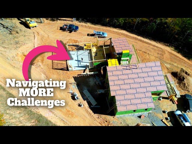 Construction of a MEGA sized Modern Home PT 47