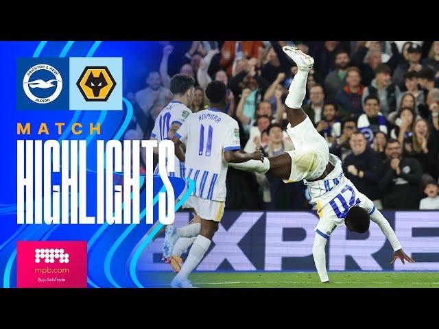 HIGHLIGHTS | Brighton v Wolves | Carabao Cup