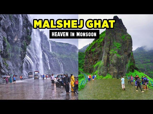 Malshej Ghat In Monsoon | Malshej Ghat Vlog | Malshej Ghat Road Trip | Malshej Ghat Waterfall