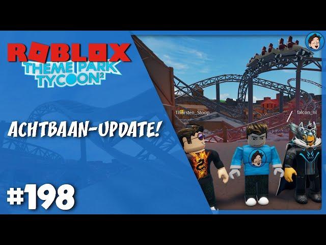 VERNIEUWDE ACHTBAAN THEMEPARK TYCOON! - ROBLOX #198