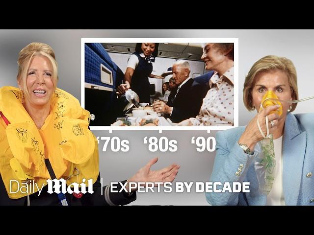 Flight Tales from Flight Attendants in 1970s to Today | Experts By Decade Marathon S1 | Daily Mail