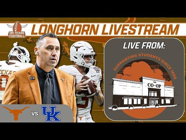 Longhorn Livestream - From the Co-Op! | Texas vs Kentucky | Recruiting Updates | Senior Day | SEC