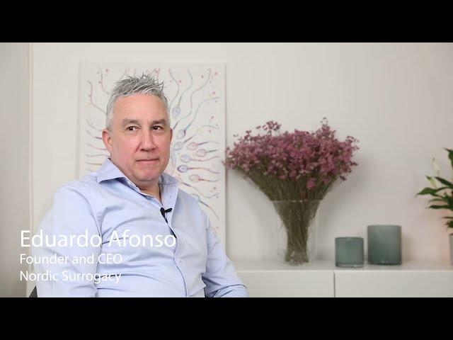 Founders story - Nordic Surrogacy was founded in 2016 by Eduardo Afonso