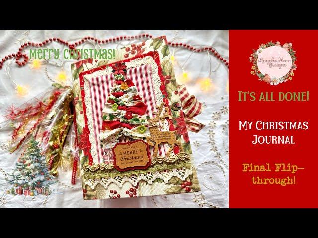 My Christmas Journal Final Flip Through!!