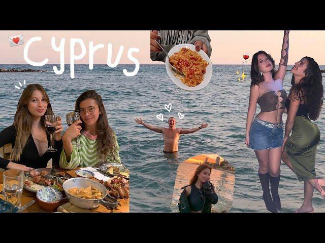 CYPRUS VLOG !!  // exploring my home country, LOTS of food, friends and KITTIES!  :)