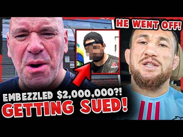 Manager SUED for EMBEZZLING $2 MILLION DOLLARS? Merab RESPONDS to Dana White GOING OFF on him!