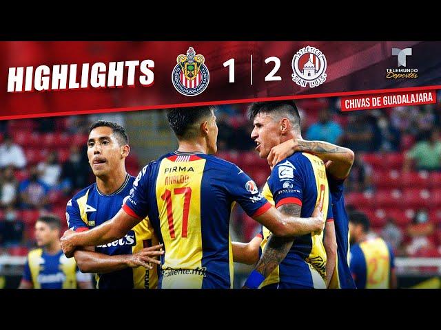 Highlights & Goals | Chivas vs San Luis 1-2 | Telemundo Deportes