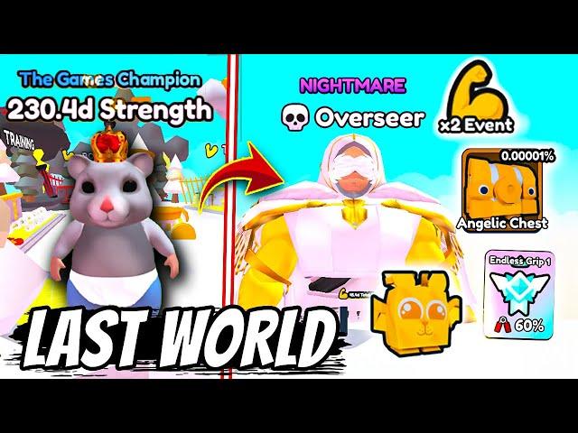 I UNLOCKED WORLD 15 Part 1 And DEFEATED The FINAL BOSS In Arm Wrestling Simulator (Roblox)!