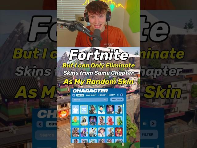 Only Elim Outfits from Random Chapter #fortnite