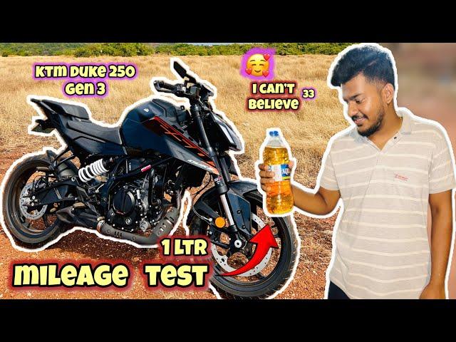 duke 250 gen 3 mileage test  | #motovlog #ktm250duke #mileage_test