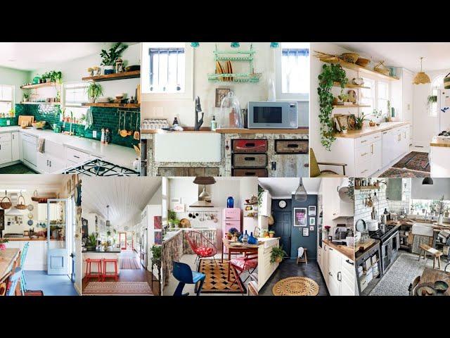 Chic Boho Kitchen Ideas  Colorful Bohemian Kitchen Decoration