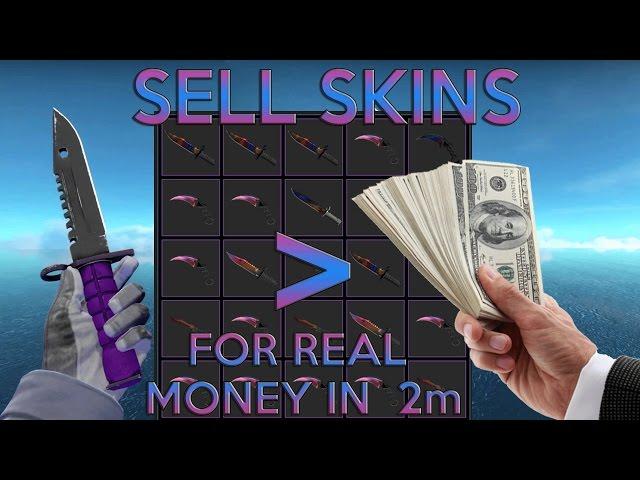 SELL YOUR SKINS IN LESS TEN 2MINUTES ON SKIN.CASH