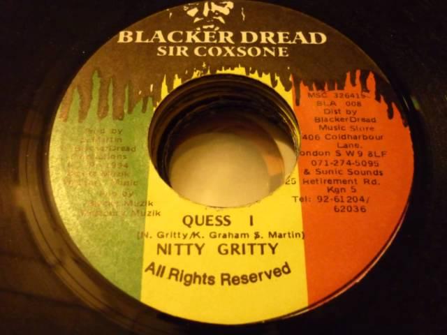 NITTY GRITTY "QUESS I" - BLACKER DREAD