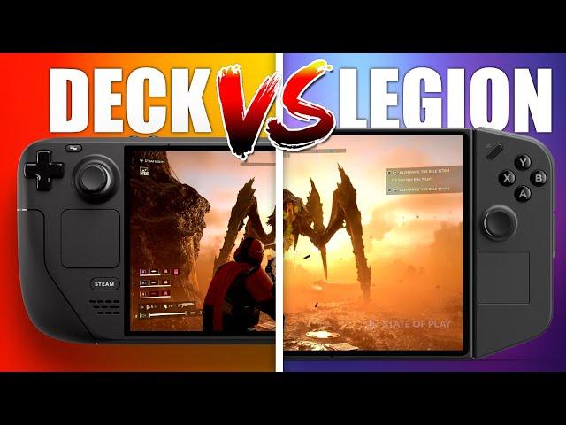 5 reasons why you should buy a Steam Deck OLED over a Legion Go