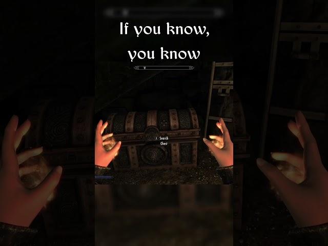 Every Skyrim Player Knows The Feeling #gaming #skyrim #elderscrolls