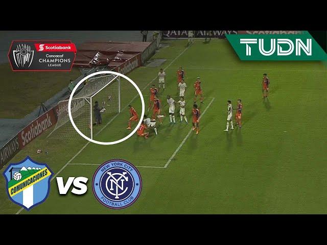 ¿Entró el balón? Jugada polémica | Comunicaciones 0-0 New York City | CONCACHAMPIONS 2022-4tos |TUDN