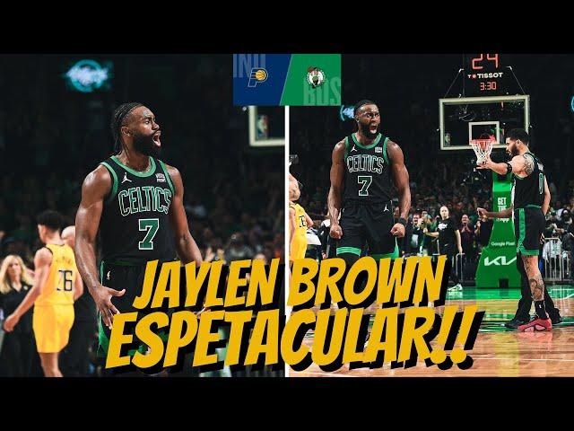 Jaylen Brown tem GRANDE NOITE e Boston VENCE e CONVENCE no Jogo 2 !! / Celtics vs Pacers (Análise)