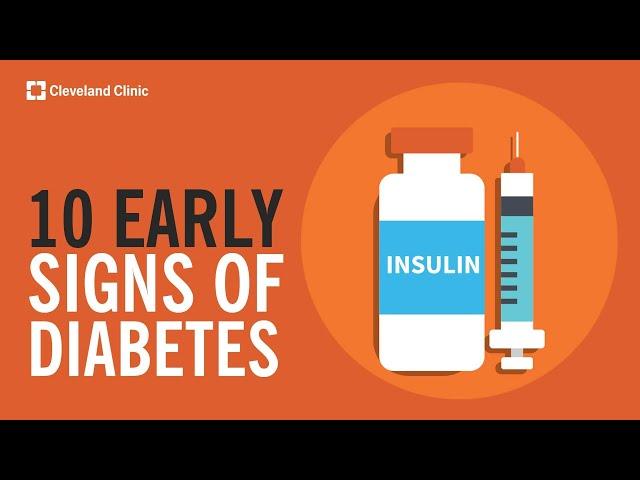 10 Early Signs of Diabetes