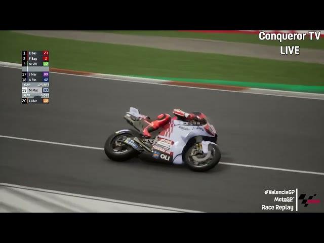 Marc Marquez Vs Jorge MartinRace MotoGP Valencia #ValenciaGP 2024