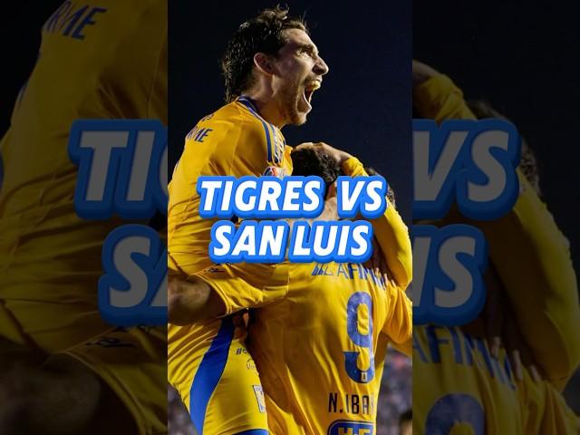 Tigres Vs Atletico San Luis en Cuartos de la Liga Mx ️#tigresuanl #sanluis #ligamx #ligabbvamx