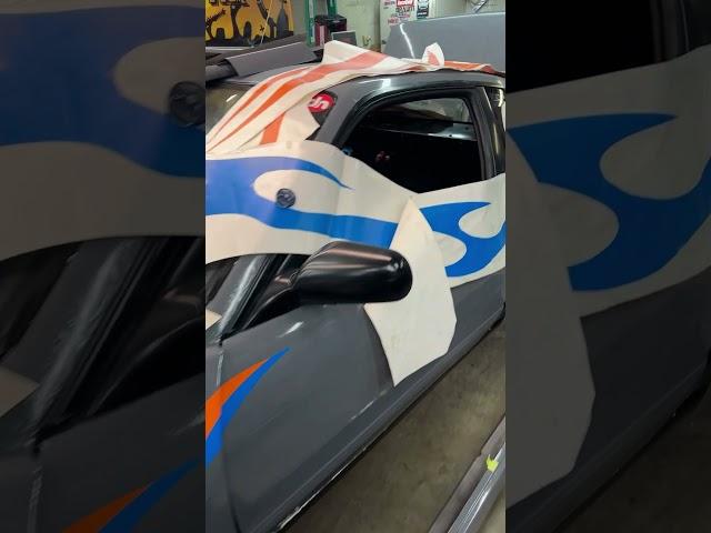 240sx final bout build gets livery!! #drift #s13 #cody450sx #finalbout ￼#driftcar #drifting #nissan