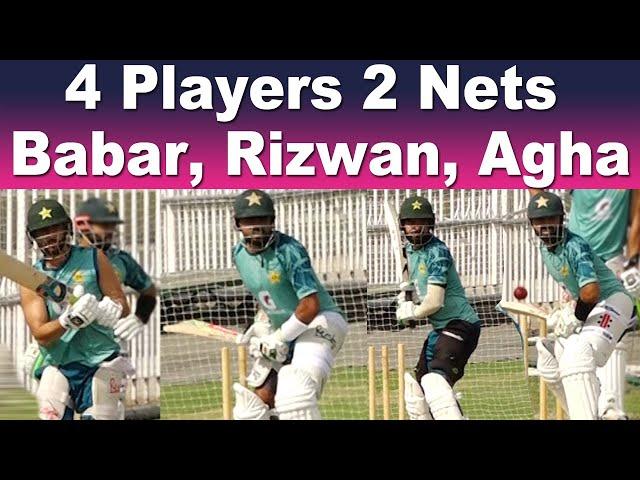 Pak players together batting practice in nets | T20 Wc kay baad sakht mehnat